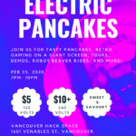 Pancakes Fundraising Poster